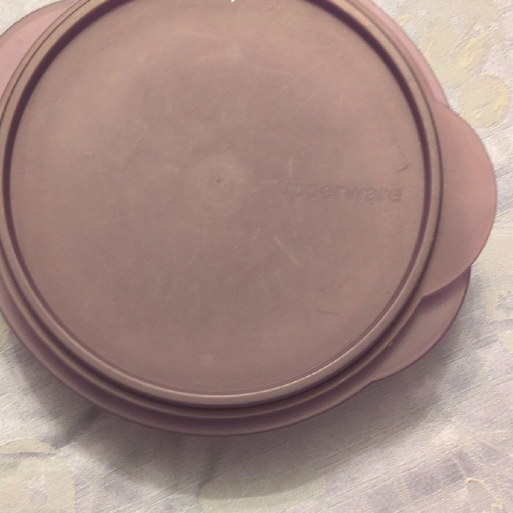Purple Tupperware Collapsible Bowl